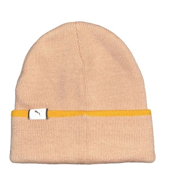 Puma Girls Pink Beanie Hat - Picture 6 of 8